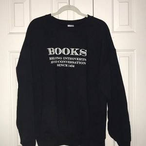 Black sweatshirt